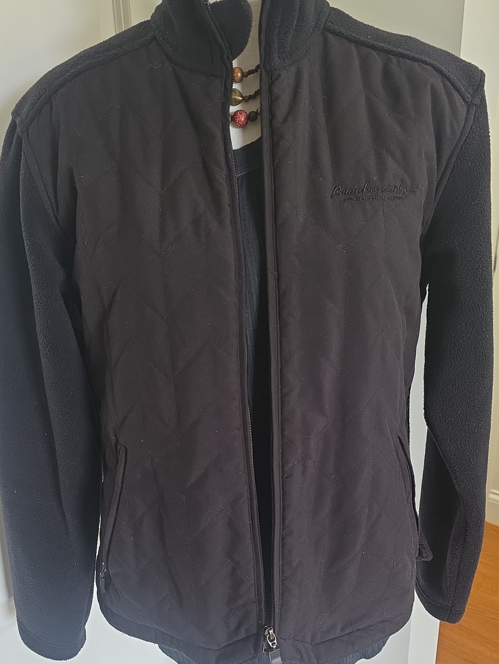 Black Quilted Women's Jacket